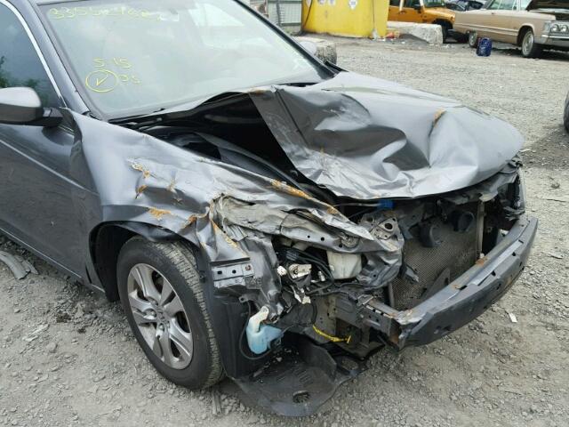 1HGCP2F62BA062398 - 2011 HONDA ACCORD SE GRAY photo 9