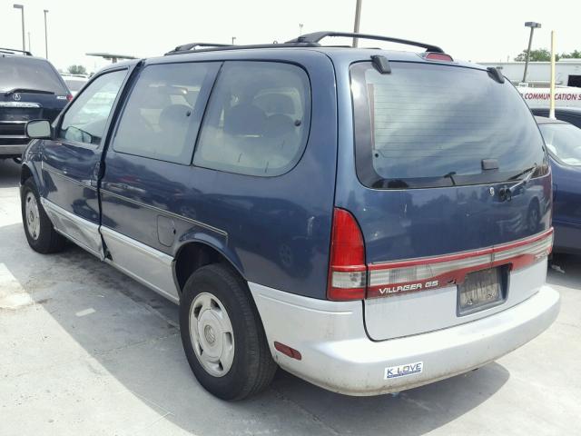 4M2DV1111VDJ37605 - 1997 MERCURY VILLAGER BLUE photo 3