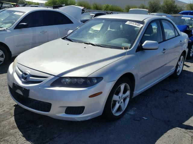 1YVHP80D675M01821 - 2007 MAZDA MAZDA6 SILVER photo 2