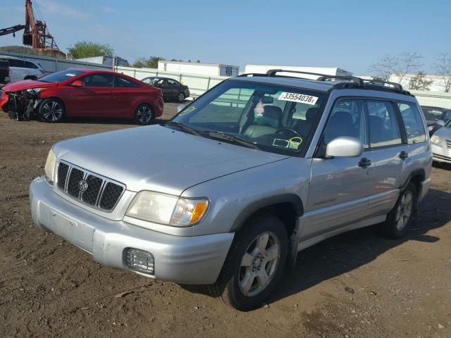 JF1SF65612H728900 - 2002 SUBARU FORESTER S Gümüş foto 2