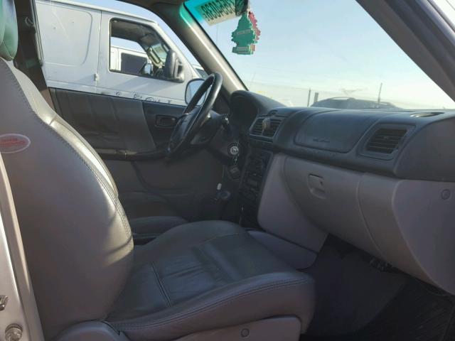 JF1SF65612H728900 - 2002 SUBARU FORESTER S Gümüş foto 5
