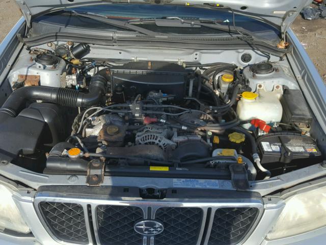 JF1SF65612H728900 - 2002 SUBARU FORESTER S Gümüş foto 7