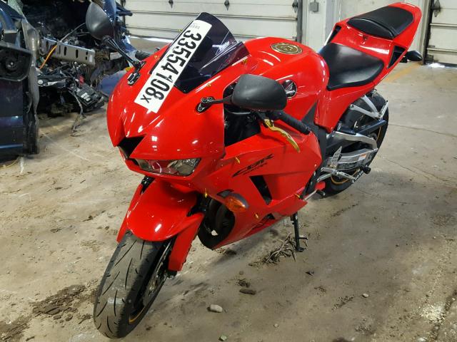 JH2PC4005DK600298 - 2013 HONDA CBR600 RR RED photo 2