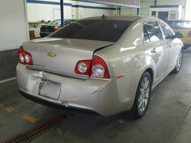 1G1ZE5E09CF137124 - 2012 CHEVROLET MALIBU LTZ 金色 照片 4