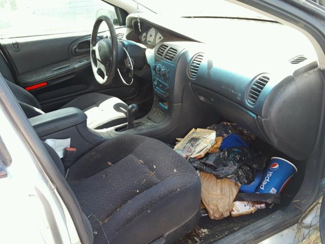 2B3HD46R12H306743 - 2002 DODGE INTREPID S SILVER photo 5