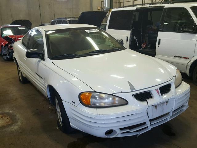 1G2NE12E6XM836179 - 1999 PONTIAC GRAND AM S WHITE photo 1