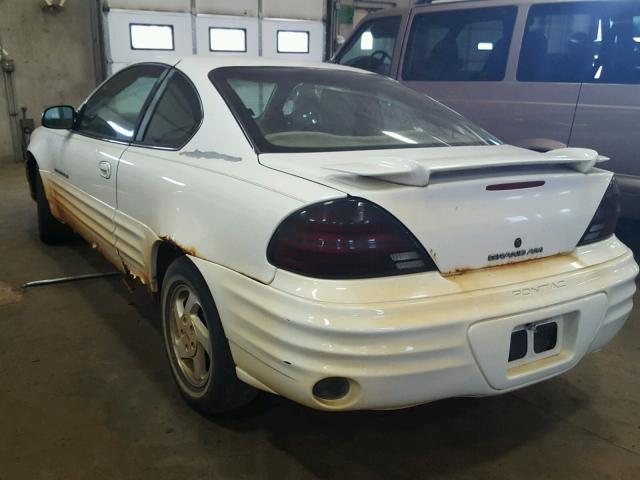 1G2NE12E6XM836179 - 1999 PONTIAC GRAND AM S WHITE photo 3