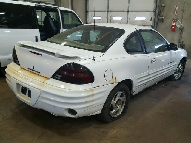 1G2NE12E6XM836179 - 1999 PONTIAC GRAND AM S თეთრი ფოტო 4