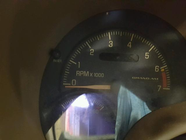 1G2NE12E6XM836179 - 1999 PONTIAC GRAND AM S თეთრი ფოტო 8