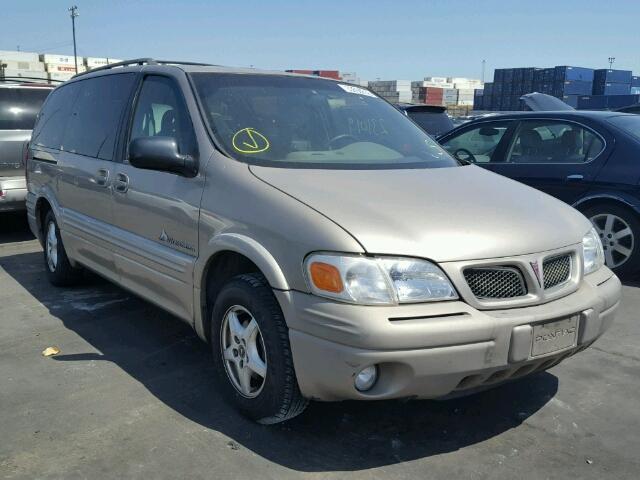 1GMDX03E9XD344168 - 1999 PONTIAC MONTANA / BEIGE photo 1