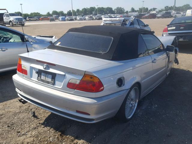 WBABS53481JU84104 - 2001 BMW 330 CI SILVER photo 4