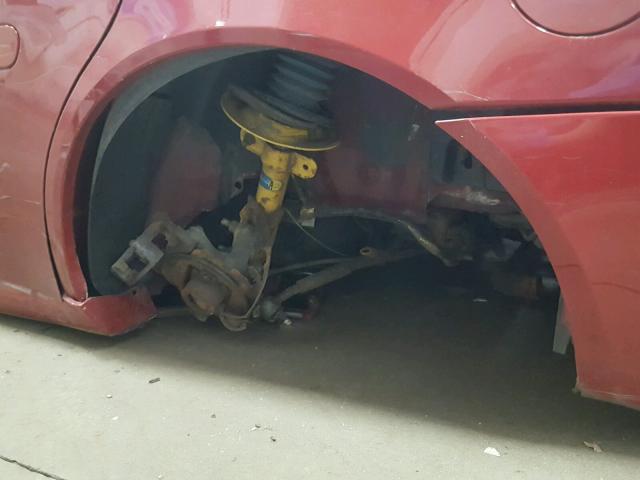 2G2WC58C461247522 - 2006 PONTIAC GRAND PRIX RED photo 9