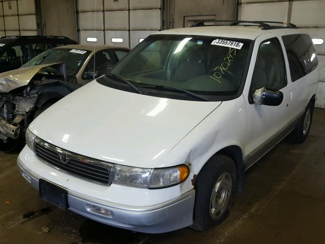 4M2ZV1117WDJ22419 - 1998 MERCURY VILLAGER WHITE photo 2