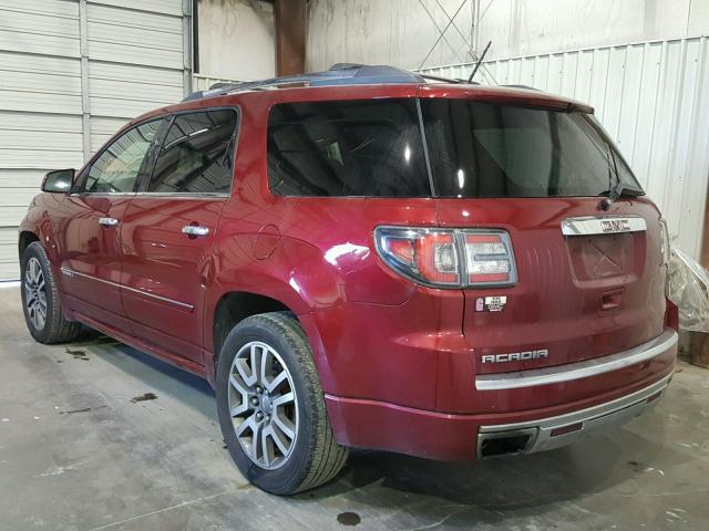 1GKKRTKD2EJ274743 - 2014 GMC ACADIA DEN RED photo 3