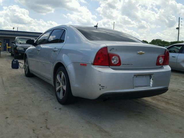 1G1ZC5E12BF250698 - 2011 CHEVROLET MALIBU 1LT 银色 照片 3