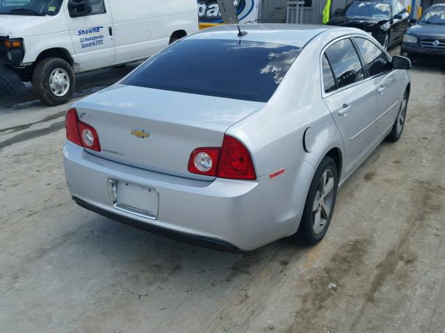 1G1ZC5E12BF250698 - 2011 CHEVROLET MALIBU 1LT 银色 照片 4