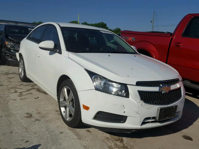 1G1PE5SB3D7153554 - 2013 CHEVROLET CRUZE LT WHITE photo 1