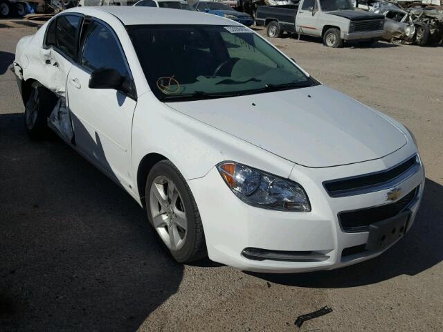 1G1ZG57B79F112644 - 2009 CHEVROLET MALIBU LS თეთრი ფოტო 1