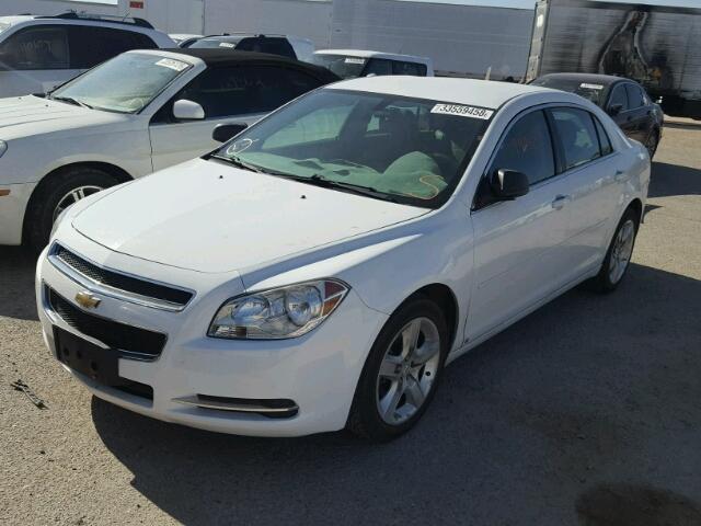 1G1ZG57B79F112644 - 2009 CHEVROLET MALIBU LS თეთრი ფოტო 2