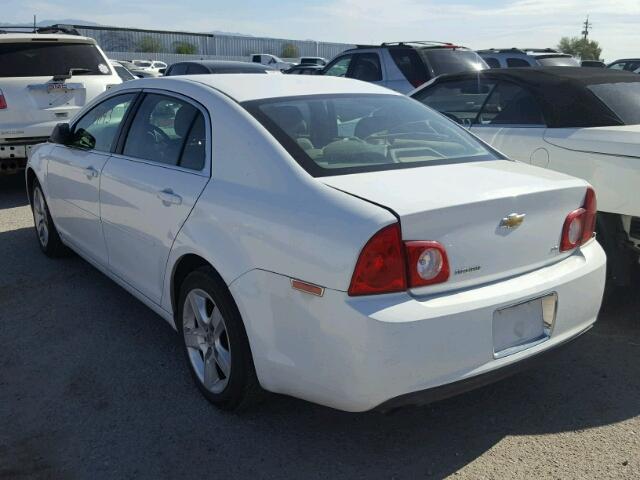 1G1ZG57B79F112644 - 2009 CHEVROLET MALIBU LS თეთრი ფოტო 3