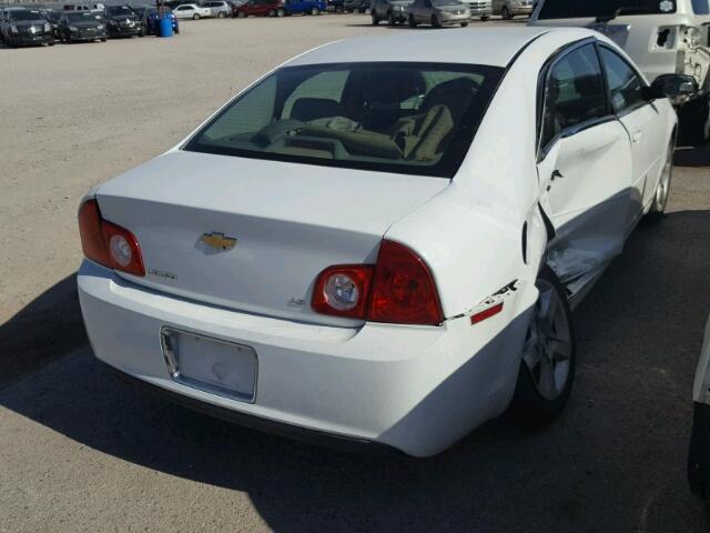 1G1ZG57B79F112644 - 2009 CHEVROLET MALIBU LS თეთრი ფოტო 4