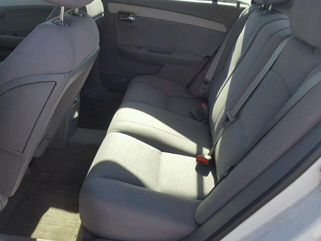 1G1ZG57B79F112644 - 2009 CHEVROLET MALIBU LS თეთრი ფოტო 6