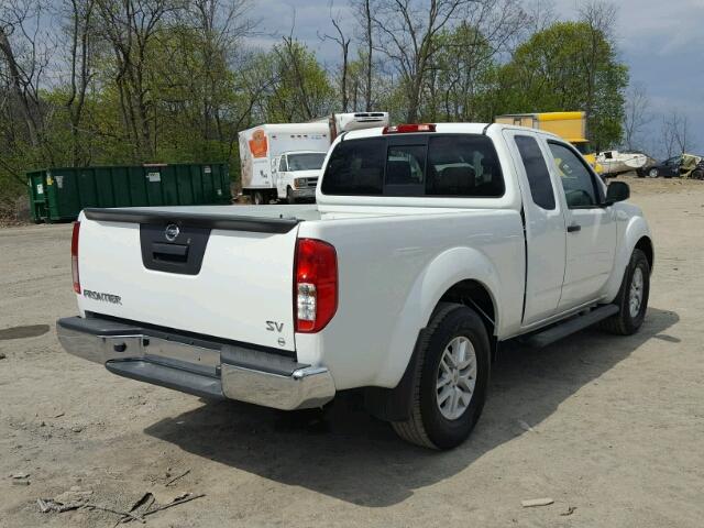 1N6BD0CT5HN742537 - 2017 NISSAN FRONTIER S WHITE photo 4