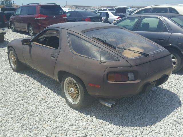 9289200471 - 1979 PORSCHE 928 BROWN photo 3