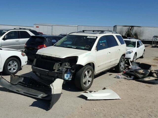 1GKKRSED9CJ291039 - 2012 GMC ACADIA SLT კრემისფერი ფოტო 2