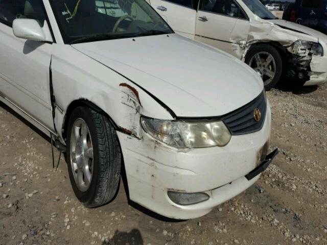 2T1FF22PX2C560017 - 2002 TOYOTA CAMRY SOLA WHITE photo 9