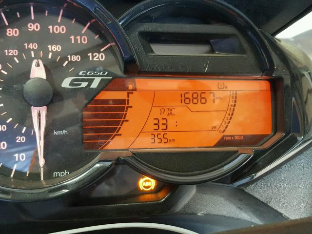 WB10C1505GZ315787 - 2016 BMW C650 GT BROWN photo 8