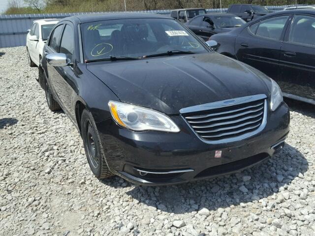 1C3CCBCGXCN266923 - 2012 CHRYSLER 200 LIMITE BLACK photo 1