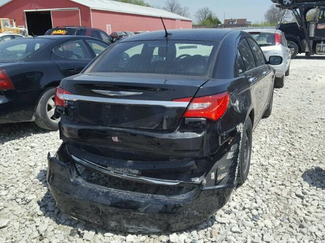 1C3CCBCGXCN266923 - 2012 CHRYSLER 200 LIMITE BLACK photo 4