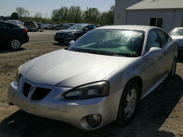 2G2WP552981111244 - 2008 PONTIAC GRAND PRIX SILVER photo 2