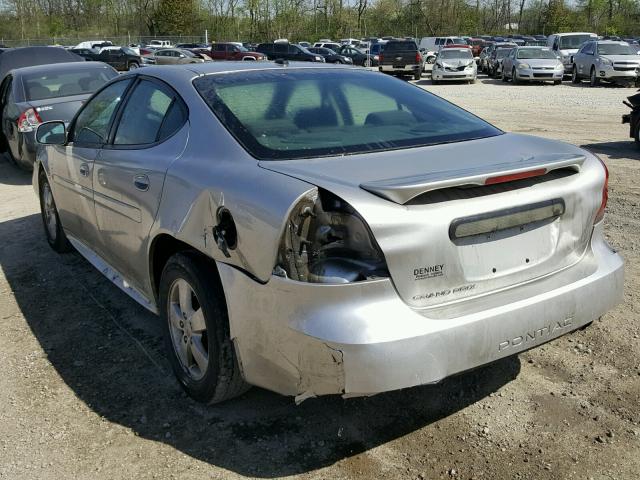 2G2WP552981111244 - 2008 PONTIAC GRAND PRIX SILVER photo 3