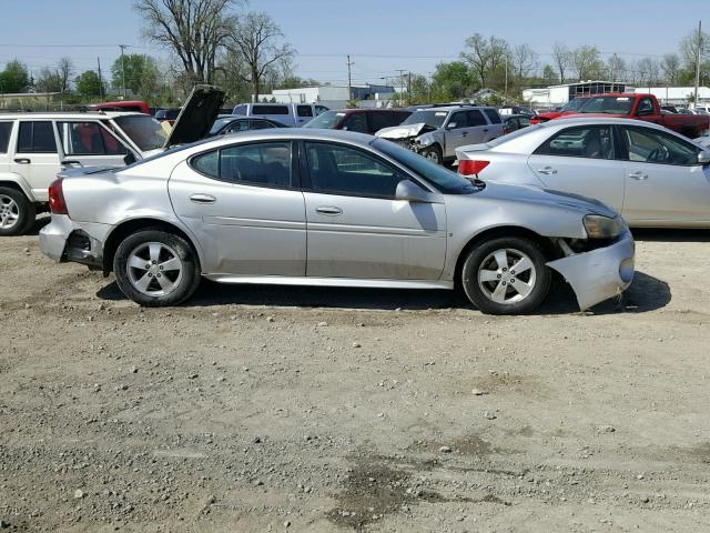 2G2WP552981111244 - 2008 PONTIAC GRAND PRIX SILVER photo 9