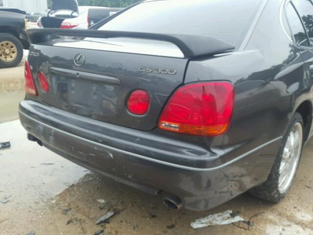 JT8BD69S220165151 - 2002 LEXUS GS 300 BLACK photo 9