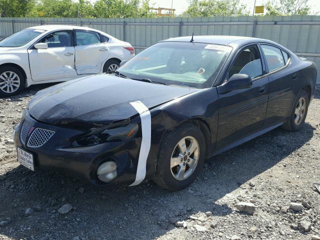 2G2WP522251273748 - 2005 PONTIAC GRAND PRIX BLACK photo 2