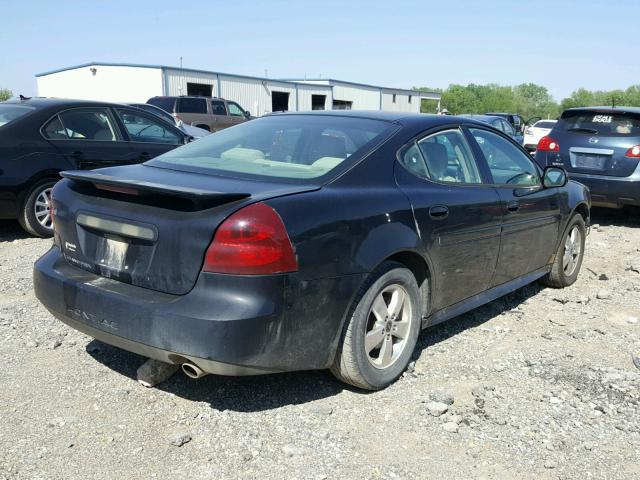 2G2WP522251273748 - 2005 PONTIAC GRAND PRIX BLACK photo 4