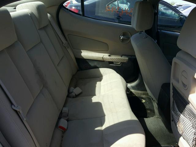 2G2WP522251273748 - 2005 PONTIAC GRAND PRIX BLACK photo 6