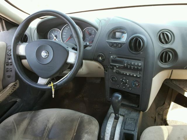 2G2WP522251273748 - 2005 PONTIAC GRAND PRIX BLACK photo 9