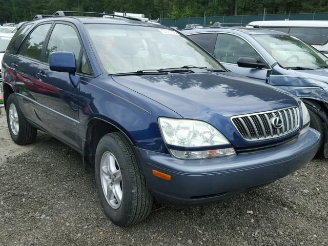 JTJHF10U530302783 - 2003 LEXUS RX 300 BLUE photo 1