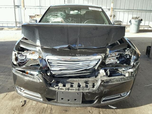 2C3CCAET5DH675734 - 2013 CHRYSLER 300C BLACK photo 9