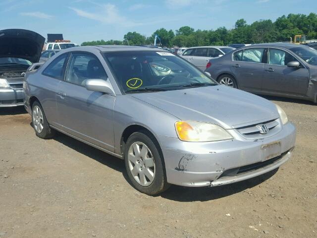 1HGEM21072L001671 - 2002 HONDA CIVIC EX SILVER photo 1