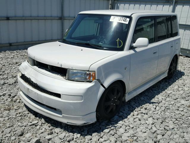 JTLKT324064050758 - 2006 TOYOTA SCION XB თეთრი ფოტო 2