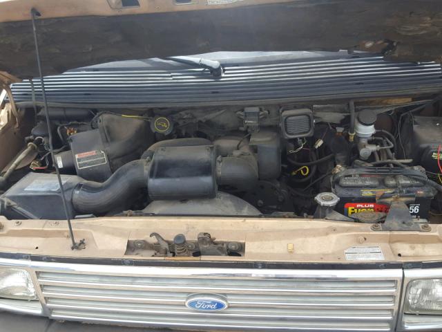 1FMCA11U2HZA63346 - 1987 FORD AEROSTAR GOLD photo 7