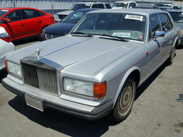 SCAZN42AXGCX14921 - 1986 ROLLS-ROYCE SILVER SPU GRAY photo 2