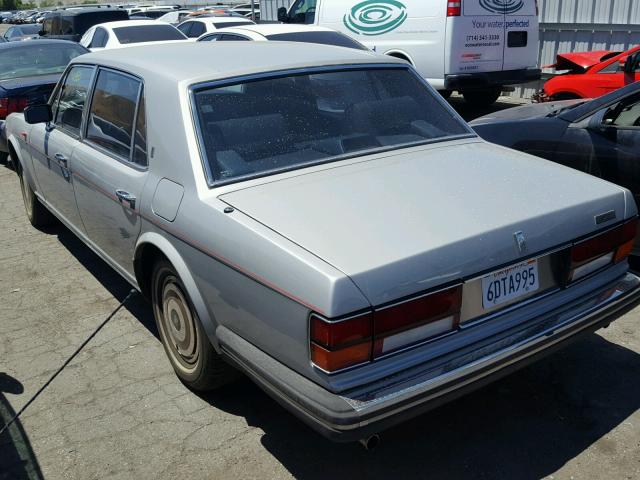 SCAZN42AXGCX14921 - 1986 ROLLS-ROYCE SILVER SPU GRAY photo 3