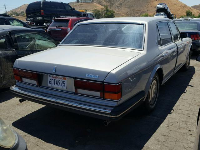 SCAZN42AXGCX14921 - 1986 ROLLS-ROYCE SILVER SPU GRAY photo 4