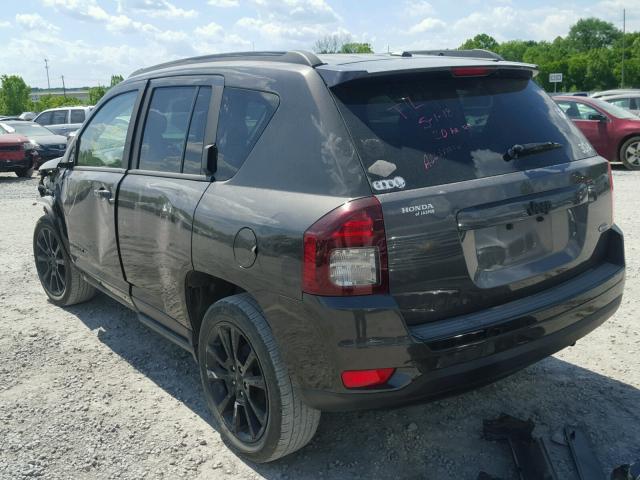 1C4NJCBA0ED886847 - 2014 JEEP COMPASS SP CHARCOAL photo 3